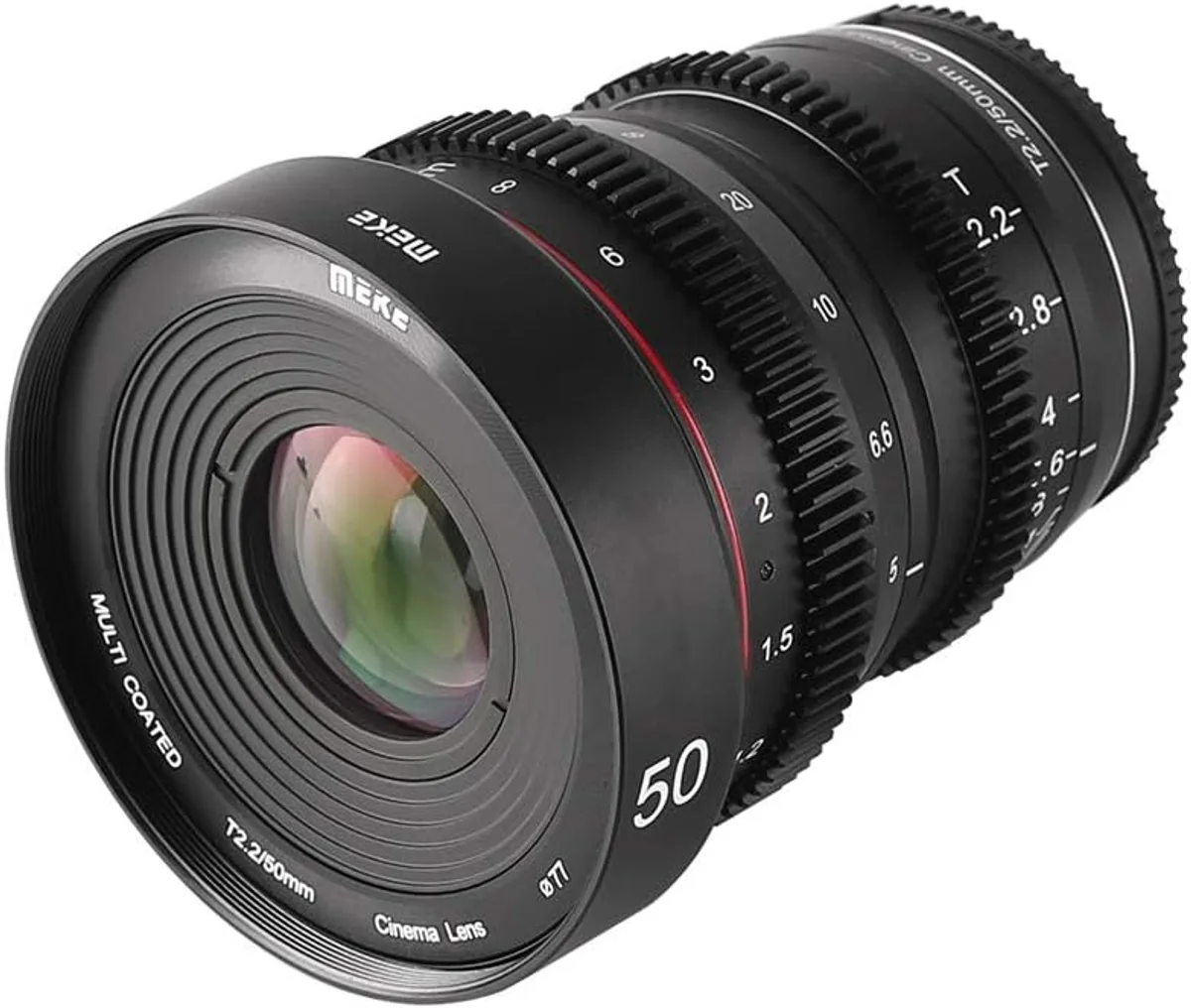 Meike 50mm T2.2 Mini Cinema (M43) — value pick