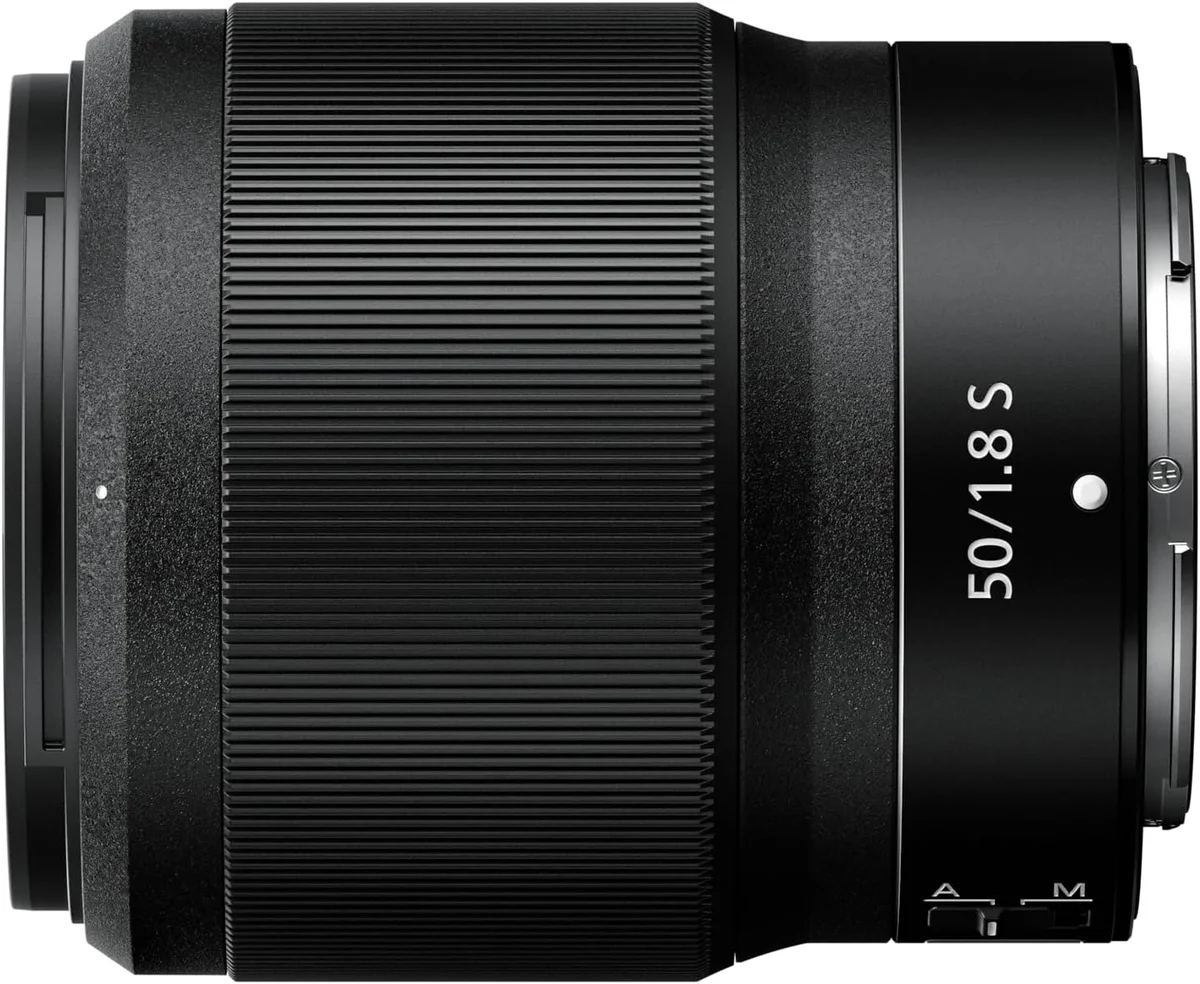 Nikon NIKKOR Z 50mm f/1.8 S, an S-line prime known for flat MTF curves from center to corner, demonstrating what modern optical design achieves at a standard focal length