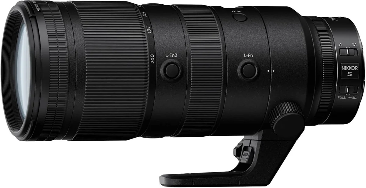 Nikon NIKKOR Z 70-200mm f/2.8 VR S — side profile showing form factor