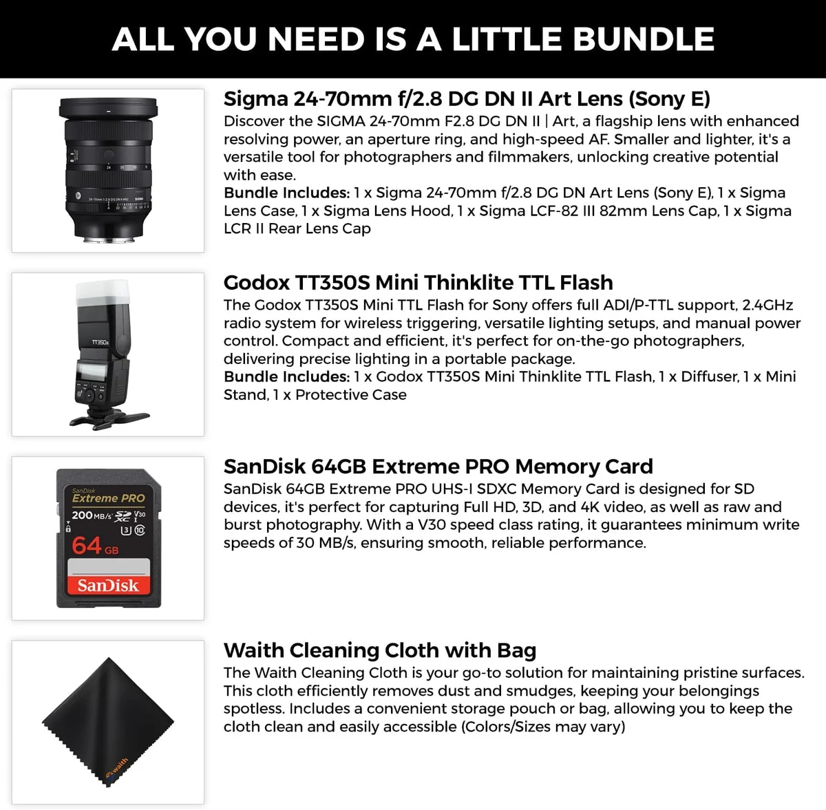 Sigma 24-70mm f/2.8 DG DN II Art (Sony E) — rear view and mount detail