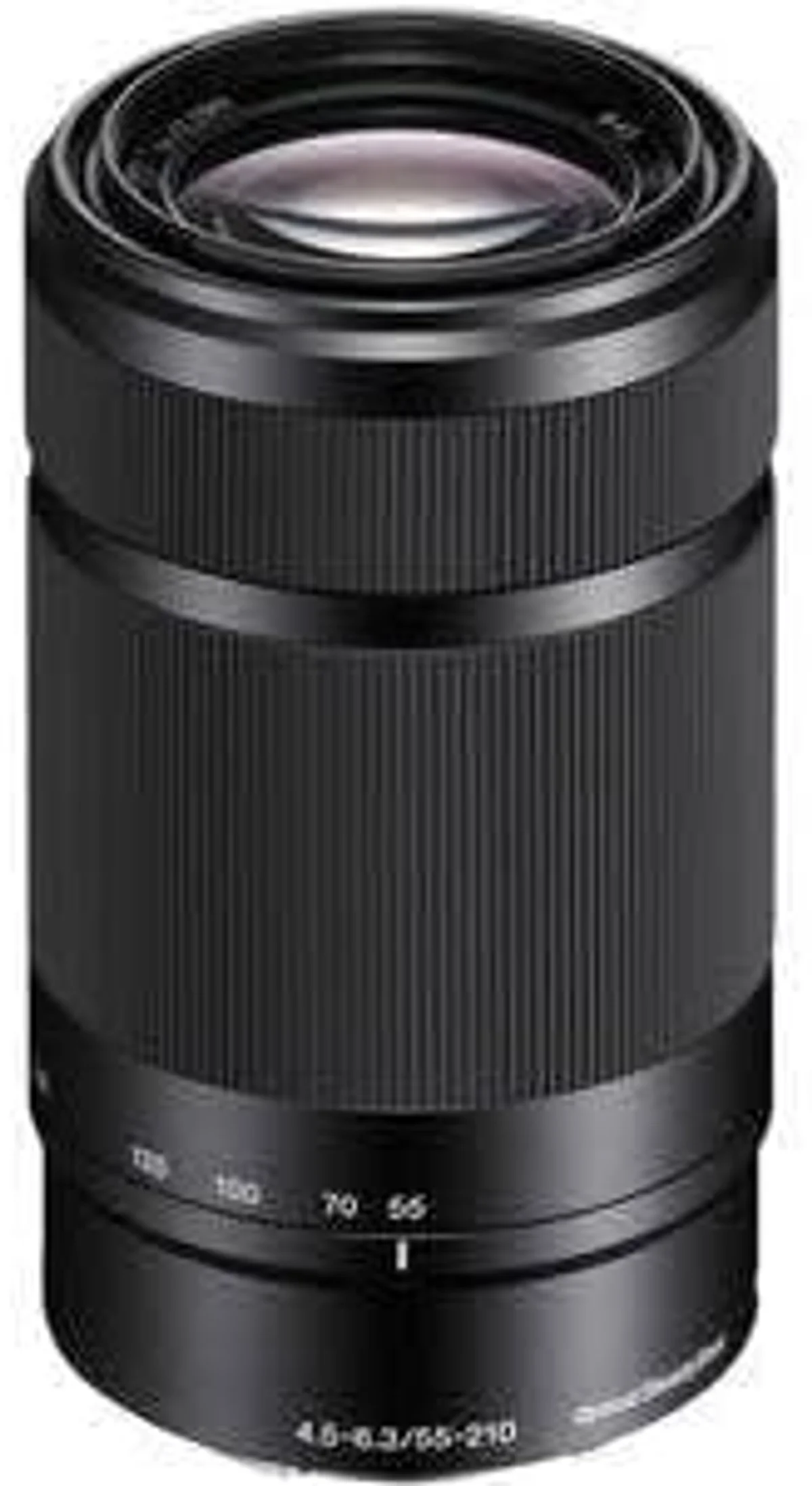 Sony E 55-210mm f/4.5-6.3 OSS — rear view and mount detail