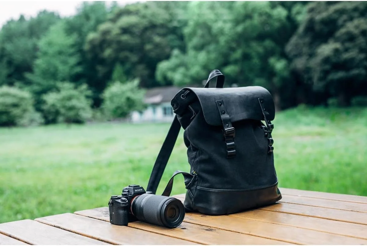 Tamron 70-300mm f/4.5-6.3 Di III RXD (Sony E) mounted on camera in shooting context